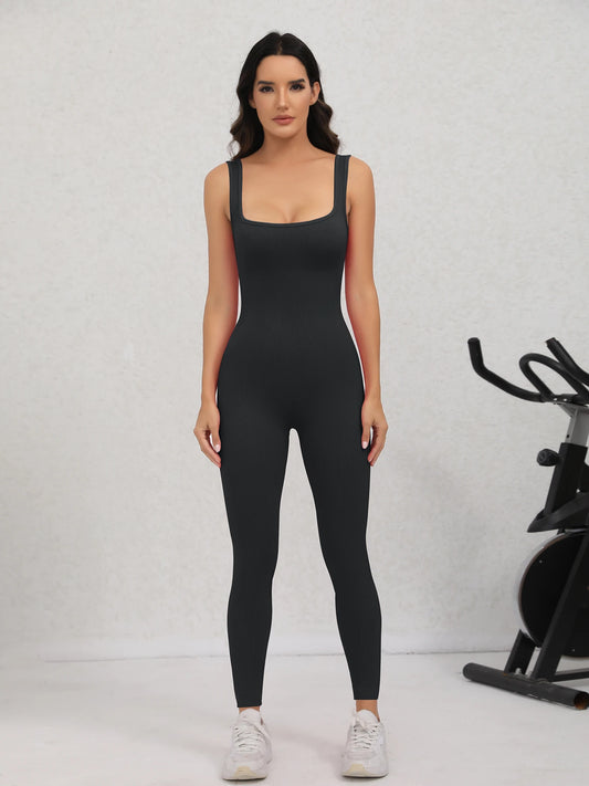 Seamless Yoga One-Piece Jumpsuit